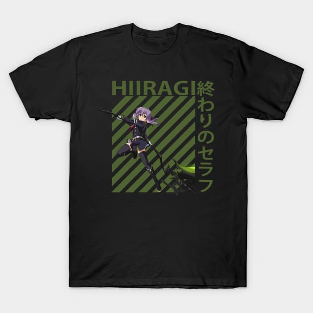 Hiiragi Shinoa owari no seraph T-Shirt by TokyoLuv1